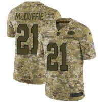 Nike Kansas City Chiefs #21 Trent McDuffie Camo Youth Stitched NFL Limited 2018 Salute To Service Jersey