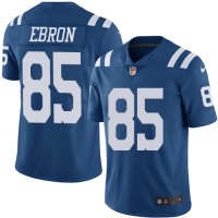 Nike Indianapolis Colts #85 Eric Ebron Royal Blue Youth Stitched NFL Limited Rush Jersey