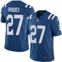 Nike Indianapolis Colts #27 Xavier Rhodes Royal Blue Team Color Youth Stitched NFL Vapor Untouchable Limited Jersey