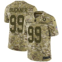 Nike Indianapolis Colts #99 DeForest Buckner Camo Youth Stitched NFL Limited 2018 Salute To Service Jersey