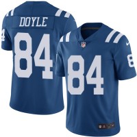 Nike Indianapolis Colts #84 Jack Doyle Royal Blue Youth Stitched NFL Limited Rush Jersey