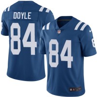 Nike Indianapolis Colts #84 Jack Doyle Royal Blue Team Color Youth Stitched NFL Vapor Untouchable Limited Jersey