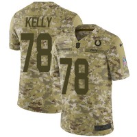 Nike Indianapolis Colts #78 Ryan Kelly Camo Youth Stitched NFL Limited 2018 Salute to Service Jersey