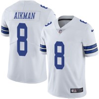 Nike Dallas Cowboys #8 Troy Aikman White Youth Stitched NFL Vapor Untouchable Limited Jersey