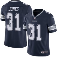 Nike Dallas Cowboys #31 Byron Jones Navy Blue Team Color Youth Stitched NFL Vapor Untouchable Limited Jersey