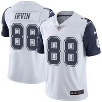 Nike Dallas Cowboys #88 Michael Irvin White Youth Stitched NFL Limited Rush Jersey