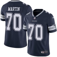 Nike Dallas Cowboys #70 Zack Martin Navy Blue Team Color Youth Stitched NFL Vapor Untouchable Limited Jersey