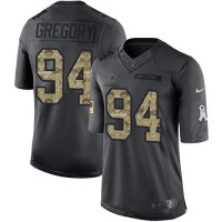 Nike Dallas Cowboys #94 Randy Gregory Black Youth Stitched NFL Limited 2016 Salute to Service Jersey