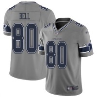 Nike Dallas Cowboys #80 Blake Bell Gray Youth Stitched NFL Limited Inverted Legend Jersey