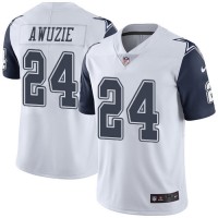 Nike Dallas Cowboys #24 Chidobe Awuzie White Youth Stitched NFL Limited Rush Jersey