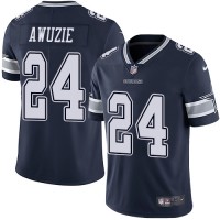 Nike Dallas Cowboys #24 Chidobe Awuzie Navy Blue Team Color Youth Stitched NFL Vapor Untouchable Limited Jersey