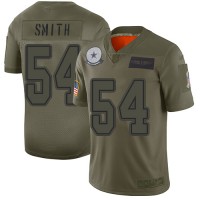 Nike Dallas Cowboys #54 Jaylon Smith Camo Youth Stitched NFL Limited 2019 Salute to Service Jersey