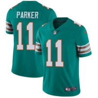 Nike Miami Dolphins #11 DeVante Parker Aqua Green Alternate Youth Stitched NFL Vapor Untouchable Limited Jersey