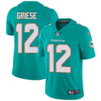 Nike Miami Dolphins #12 Bob Griese Aqua Green Team Color Youth Stitched NFL Vapor Untouchable Limited Jersey