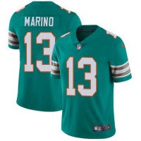 Nike Miami Dolphins #13 Dan Marino Aqua Green Alternate Youth Stitched NFL Vapor Untouchable Limited Jersey