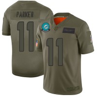 Nike Miami Dolphins #11 DeVante Parker Camo Youth Stitched NFL Limited 2019 Salute to Service Jersey