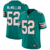 Nike Miami Dolphins #52 Raekwon McMillan Aqua Green Alternate Youth Stitched NFL Vapor Untouchable Limited Jersey