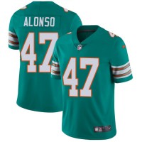 Nike Miami Dolphins #47 Kiko Alonso Aqua Green Alternate Youth Stitched NFL Vapor Untouchable Limited Jersey