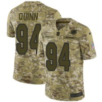 Nike Miami Dolphins #94 Robert Quinn Camo Youth Stitched NFL Limited 2018 Salute to Service Jersey
