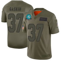 Nike Miami Dolphins #37 Myles Gaskin Camo Youth Stitched NFL Limited 2019 Salute To Service Jersey
