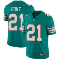 Nike Miami Dolphins #21 Eric Rowe Aqua Green Alternate Youth Stitched NFL Vapor Untouchable Limited Jersey