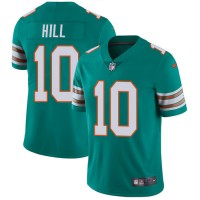 Nike Miami Dolphins #10 Tyreek Hill Aqua Green Alternate Youth Stitched NFL Vapor Untouchable Limited Jersey