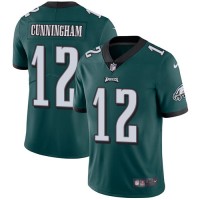 Nike Philadelphia Eagles #12 Randall Cunningham Midnight Green Team Color Youth Stitched NFL Vapor Untouchable Limited Jersey