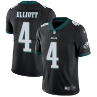 Nike Philadelphia Eagles #4 Jake Elliott Black Alternate Youth Stitched NFL Vapor Untouchable Limited Jersey