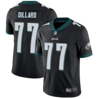 Nike Philadelphia Eagles #77 Andre Dillard Black Alternate Youth Stitched NFL Vapor Untouchable Limited Jersey