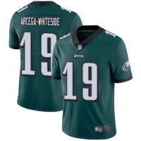 Nike Philadelphia Eagles #19 JJ Arcega-Whiteside Midnight Green Team Color Youth Stitched NFL Vapor Untouchable Limited Jersey