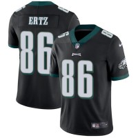 Nike Philadelphia Eagles #86 Zach Ertz Black Alternate Youth Stitched NFL Vapor Untouchable Limited Jersey