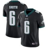 Nike Philadelphia Eagles #6 DeVonta Smith Black Alternate Youth Stitched NFL Vapor Untouchable Limited Jersey