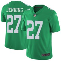 Nike Philadelphia Eagles #27 Malcolm Jenkins Green Youth Stitched NFL Limited Rush Jersey