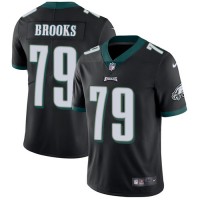Nike Philadelphia Eagles #79 Brandon Brooks Black Alternate Youth Stitched NFL Vapor Untouchable Limited Jersey