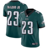 Nike Philadelphia Eagles #23 Rodney McLeod Jr Midnight Green Team Color Youth Stitched NFL Vapor Untouchable Limited Jersey