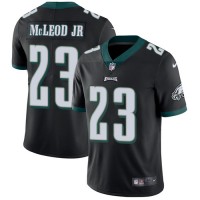 Nike Philadelphia Eagles #23 Rodney McLeod Jr Black Alternate Youth Stitched NFL Vapor Untouchable Limited Jersey