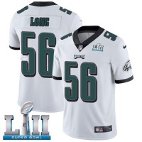 Nike Philadelphia Eagles #56 Chris Long White Super Bowl LII Youth Stitched NFL Vapor Untouchable Limited Jersey