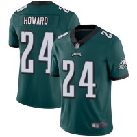 Nike Philadelphia Eagles #24 Jordan Howard Midnight Green Team Color Youth Stitched NFL Vapor Untouchable Limited Jersey
