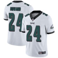 Nike Philadelphia Eagles #24 Jordan Howard White Youth Stitched NFL Vapor Untouchable Limited Jersey