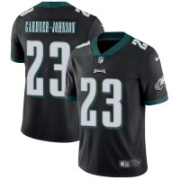 Nike Philadelphia Eagles #23 C.J. Gardner-Johnson Black Alternate Youth Stitched NFL Vapor Untouchable Limited Jersey