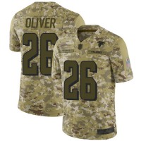 Nike Atlanta Falcons #26 Isaiah Oliver Camo Youth Stitched NFL Limited 2018 Salute to Service Jersey