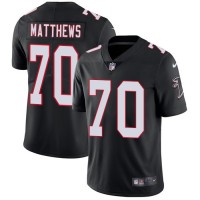 Nike Atlanta Falcons #70 Jake Matthews Black Alternate Youth Stitched NFL Vapor Untouchable Limited Jersey