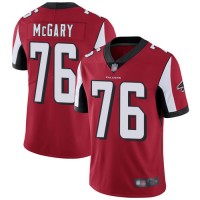 Nike Atlanta Falcons #76 Kaleb McGary Red Team Color Youth Stitched NFL Vapor Untouchable Limited Jersey