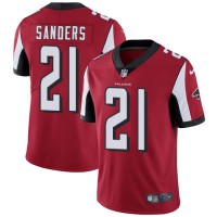 Nike Atlanta Falcons #21 Deion Sanders Red Team Color Youth Stitched NFL Vapor Untouchable Limited Jersey