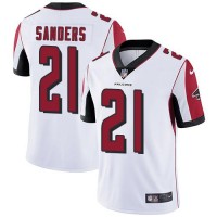 Nike Atlanta Falcons #21 Deion Sanders White Youth Stitched NFL Vapor Untouchable Limited Jersey