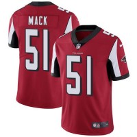 Nike Atlanta Falcons #51 Alex Mack Red Team Color Youth Stitched NFL Vapor Untouchable Limited Jersey