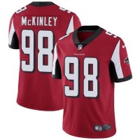 Nike Atlanta Falcons #98 Takkarist McKinley Red Team Color Youth Stitched NFL Vapor Untouchable Limited Jersey