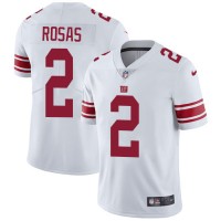 Nike New York Giants #2 Aldrick Rosas White Youth Stitched NFL Vapor Untouchable Limited Jersey