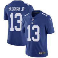 Nike New York Giants #13 Odell Beckham Jr Royal Blue Team Color Youth Stitched NFL Vapor Untouchable Limited Jersey