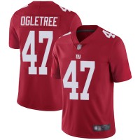 Nike New York Giants #47 Alec Ogletree Red Alternate Youth Stitched NFL Vapor Untouchable Limited Jersey